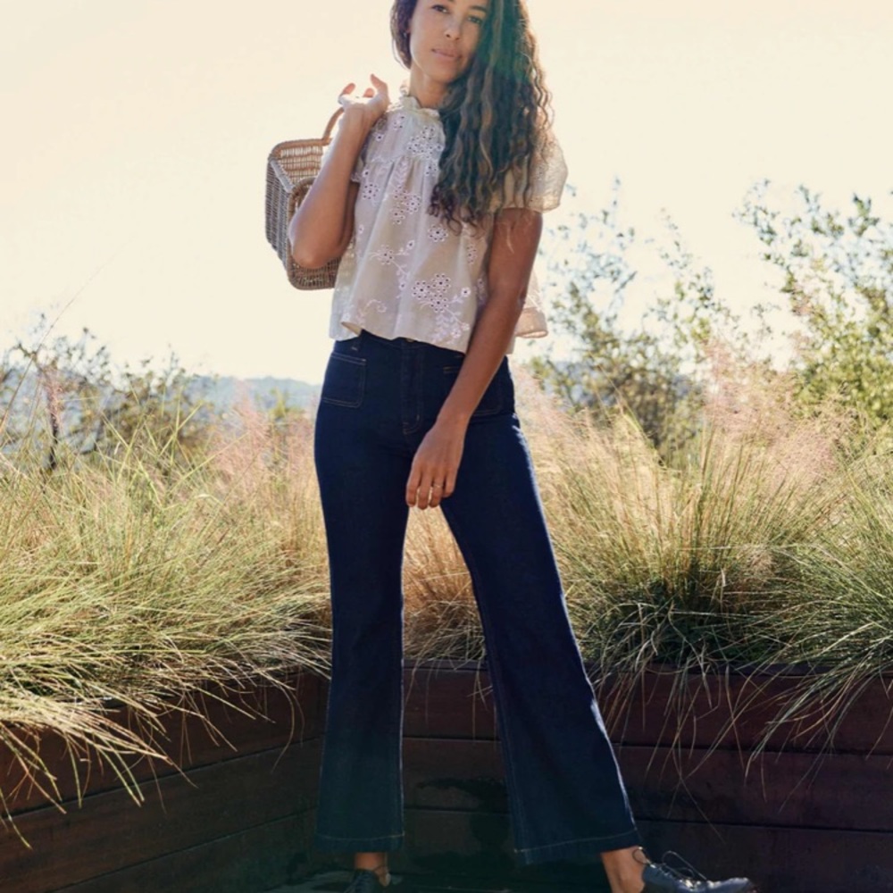 Christy Dawn Lula Jean in Dark Wash (Like New)